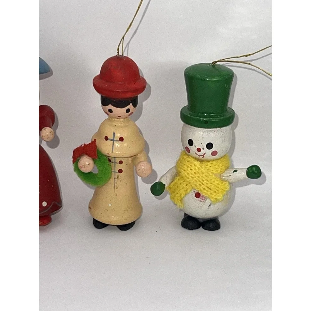 Vtg Wooden 3